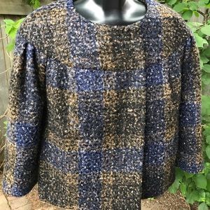 Vintage-inspired J Crew Wool Blend Jacket